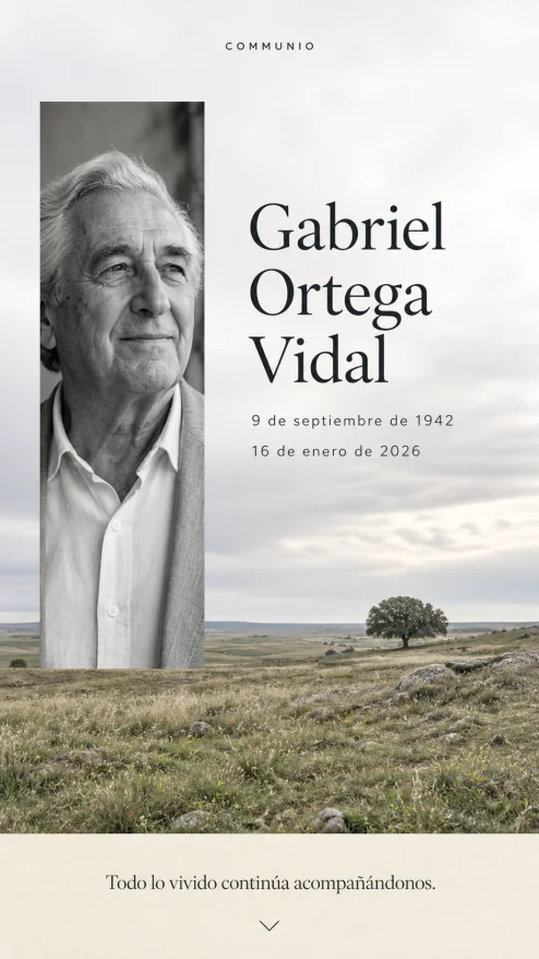 Portada laica de un memorial inspirado en la naturaleza