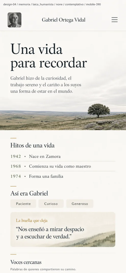 Historia y momentos destacados de una vida